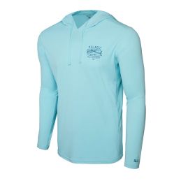 L-Shirt Pelagic Vaportek Map Fish - Front view