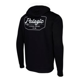 Sweat Pelagic Rodman Fleece black Back View