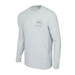 L-Shirt Pelagic Vaportek Mapped YFT-Front view