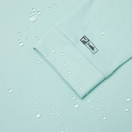 L-Shirt Pelagic Aquatek Whos UR Mahi- Effet deperlant