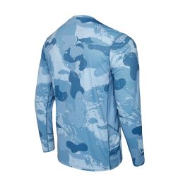 L-Shirt Pelagic Vaportek Brush Camo