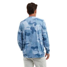 L-Shirt Pelagic Vaportek Brush Camo