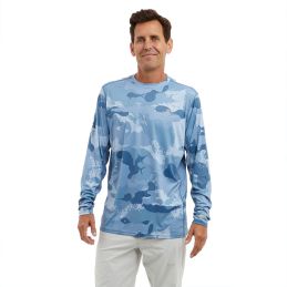 L-Shirt Pelagic Vaportek Brush Camo