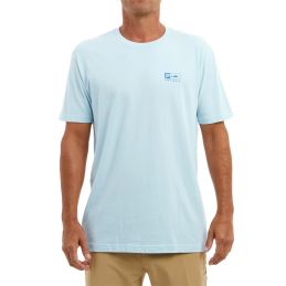 T-Shirt Pelagic Goione Marlin light blue vue face
