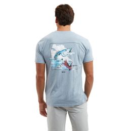 T-Shirt Pelagic Goione Wahoo Slate