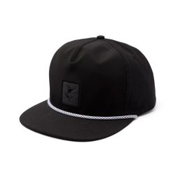 Pelagic Marlin Snapback Cap Black - front