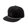 Pelagic Marlin Snapback Cap Black - front