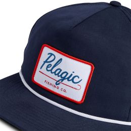 Casquette Pelagic Gaffer Unstructured Snapback- zoom logo