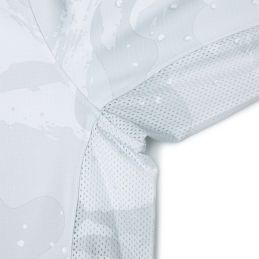 L-Shirt Pelagic Exo Tech Brush Camo Hooded Light GREY -Aeration