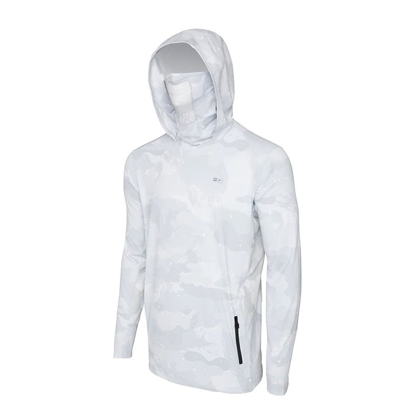 L-Shirt Pelagic Exo Tech Brush Camo Hooded L-Shirt Pelagic Exo Tech Brush Camo Hooded