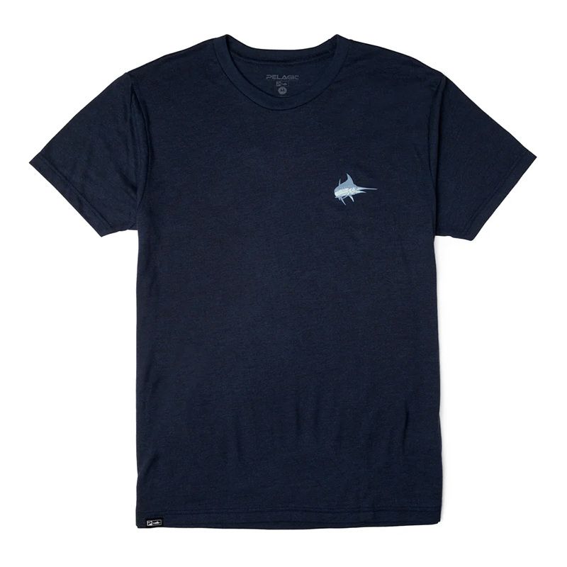 Pelagic Turner Tee Premium Triblend - front Pelagic Turner Tee Premium Triblend - front