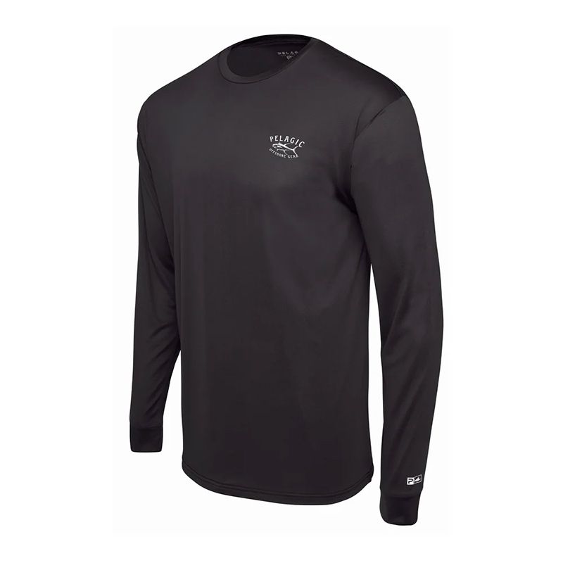 L-Shirt Pelagic Aquatek Tuna Trip Black L-Shirt Pelagic Aquatek Tuna Trip Black