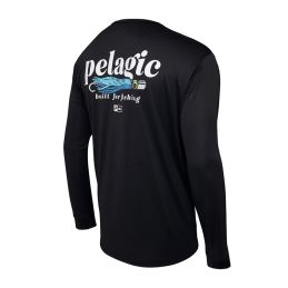 L-Shirt Pelagic Aquatek Built for Trollin - back