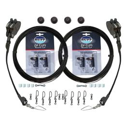 Rupp Rigging Kit with Black Mono-Double + Line Locks