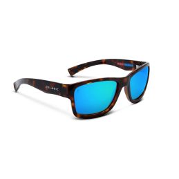 Pelagic Ballyhoo Sunglasses Tortoise -Blue– 3/4 right view