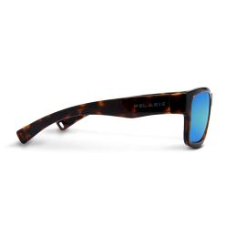 Pelagic Ballyhoo Sunglasses Tortoise -Blue– side view