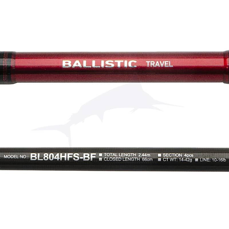 Daiwa Ballistic Travel - BL804HFS-BF Daiwa Ballistic Travel - BL804HFS-BF