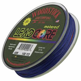 Tresse Woodstock line Metered Lead Core Line - 100 YDS - 45lb color