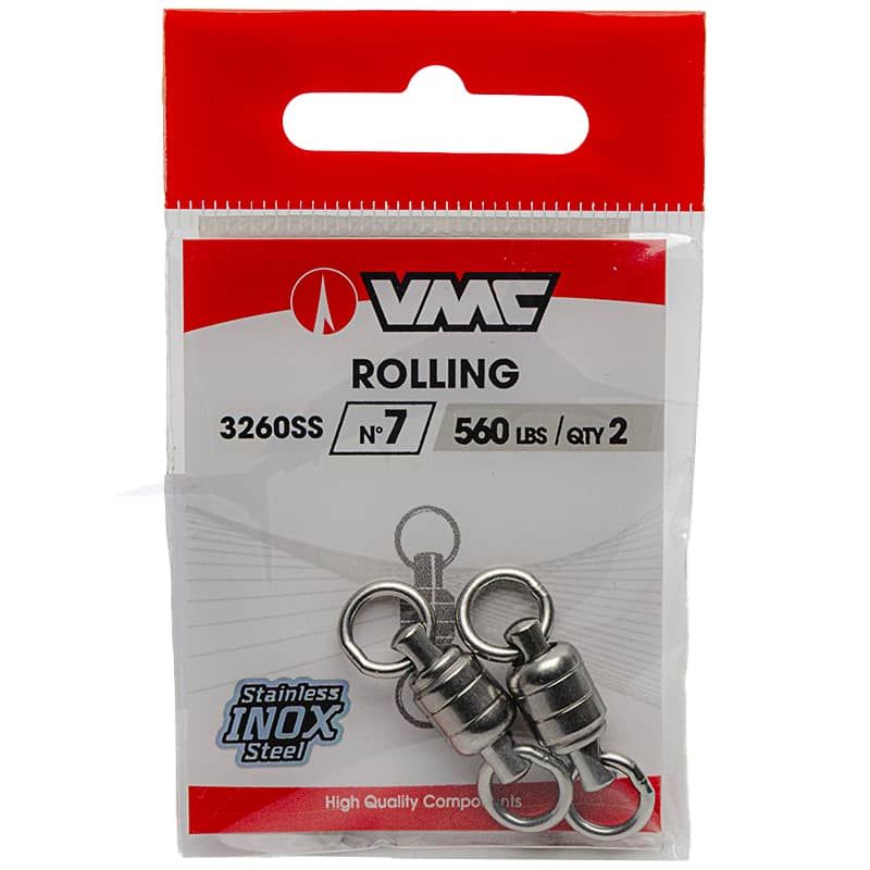 VMC Swivels Rolling Inox 3260 - SS - 7 VMC Swivels Rolling Inox 3260 - SS - 7