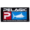 Pelagic Beach Towel - Deluxe Logo Black