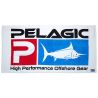 Pelagic Beach Towel - Deluxe Logo White