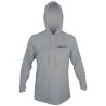 L-Shirt BADCO Gameboat Tech Hoodie - Gris - avant