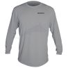 L-Shirt BADCO Gameboat Tech Sun Shirt - Gris - avant