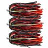 Lure Boone Duster - Black Red Mylar