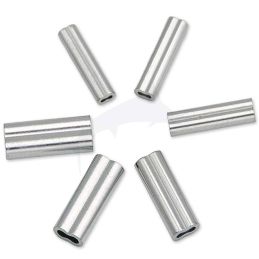 Double Barrel Aluminum Sleeves Blue Crab - 1,0mm