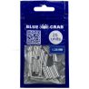 Double Barrel Aluminum Sleeves Blue Crab - 1,2mm
