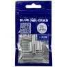 Double Barrel Aluminum Sleeves Blue Crab - 1,7mm