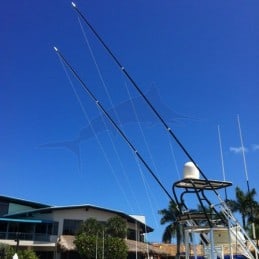 Rupp Carbon Fiber Fixed Poles - Ultra léger