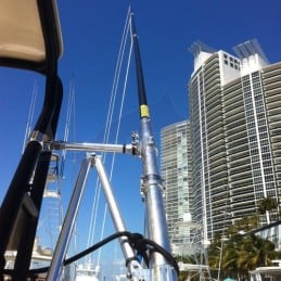 Rupp Carbon Fiber Fixed Poles - Construit en trois pièces