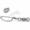 Emerillons VMC Rolling + Agrafe Crosslock Inox 3261