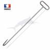 Crochet Amiaud de manutention inox long